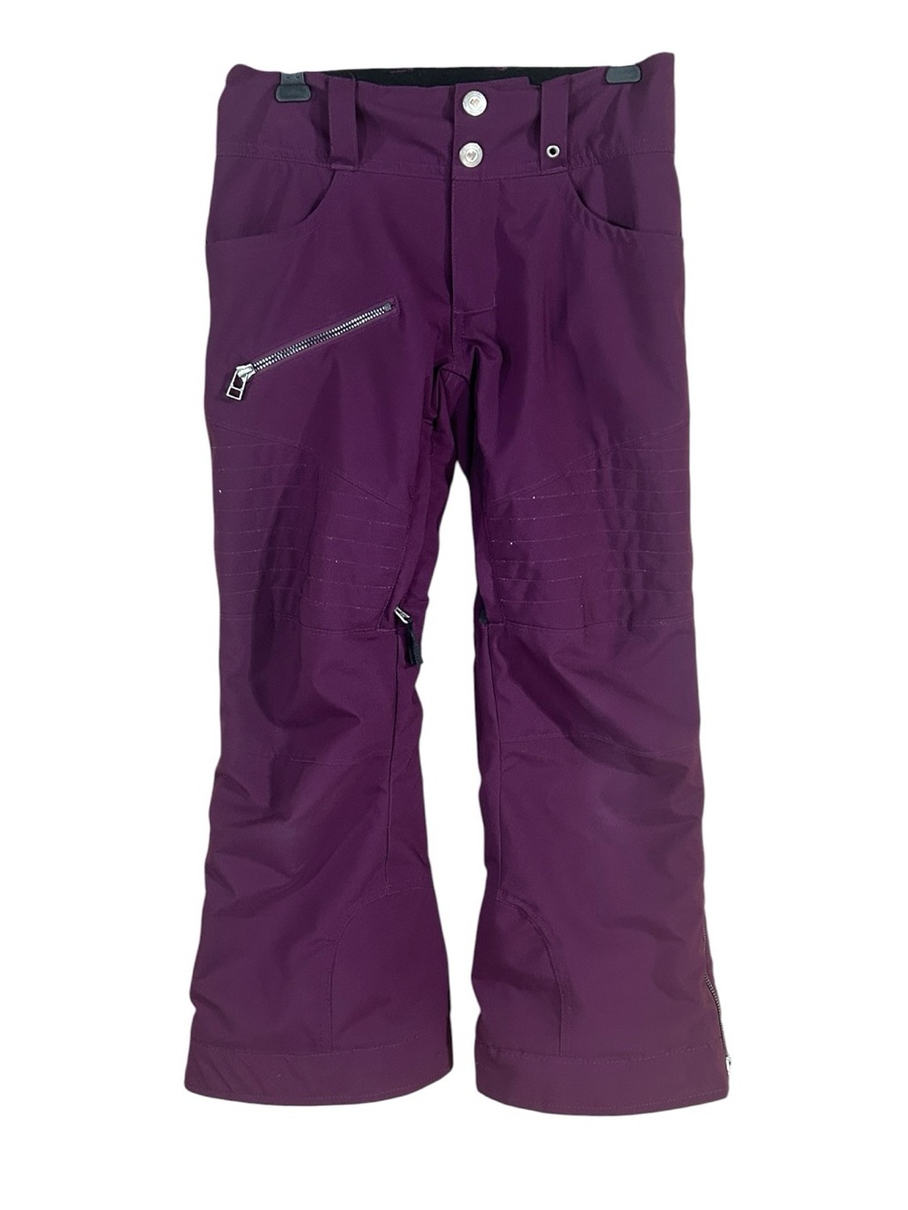 Obermeyer Girls Purple Snow Ski Pants Size 8 (Teen Small)
